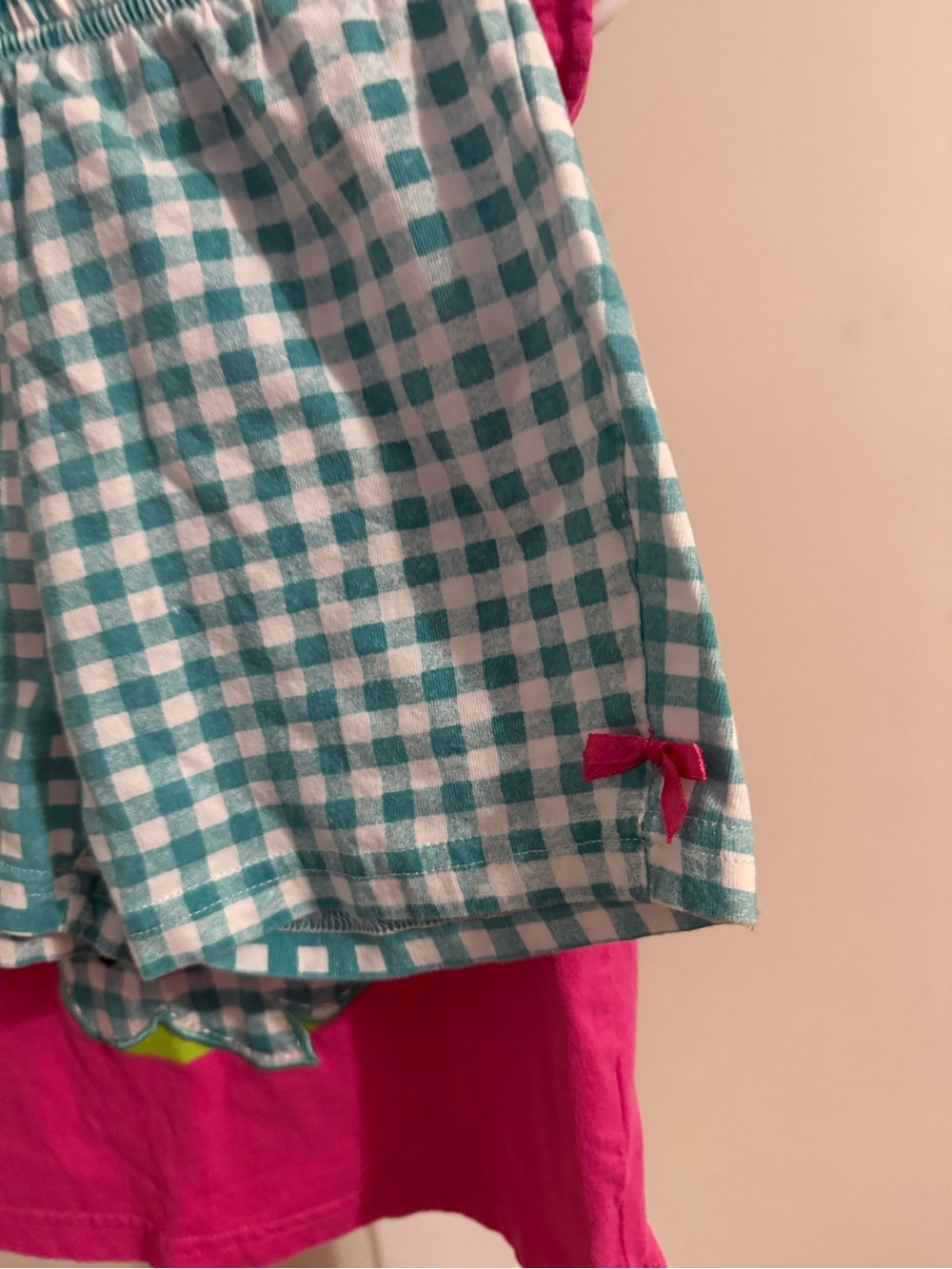 Boutique Gingham Whale Shorts Set - Picture 6 of 7